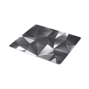 ENDORFY Crystal Black L Alfombrilla de ratón para juegos Negro, Blanco