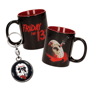 Taza Llavero metalico Viernes 13