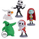 Pack de 5 figuras Pesadilla antes de Navidad de 6 cm