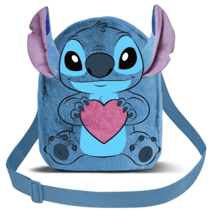 Bolso peluche Corazon Stitch Disney