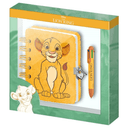 Diario peluche Boligrafo El Rey Leon Disney