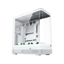 XYZ QUANTUM TORRE GAMING A-RGB , 4x VENTILADORES, PWM, BTF, CRISTAL CURVO, TIPO C , ATX, BLANCA