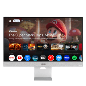 ASUS ZenScreen MS32UC pantalla para PC 80 cm (31.5") 3840 x 2160 Pixeles 4K Ultra HD LED Gris, Blanco