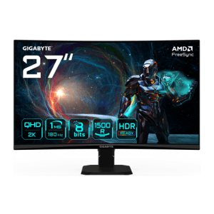 GIGABYTE GS27QCA 27´´ -  VA Super Speed - 2K QHD - 180Hz - Curvo - Monitor Gaming