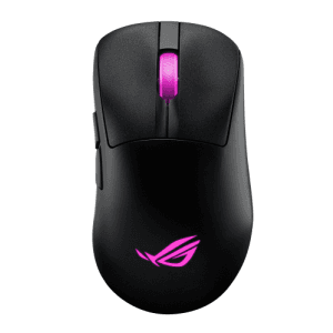 ASUS ROG Keris II Origin BLK ratón Juego mano derecha RF Wireless + Bluetooth + USB Type-A Óptico 42000 DPI