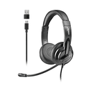 NGS VOX605 USB-C Auriculares Alámbrico Diadema Llamadas/Música USB Tipo C Negro