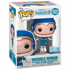 Figura POP Marvel Los 4 Fantasticos Mujer invisible