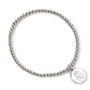 Pulsera Real Madrid plateada