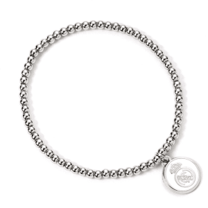 Pulsera Real Madrid plateada