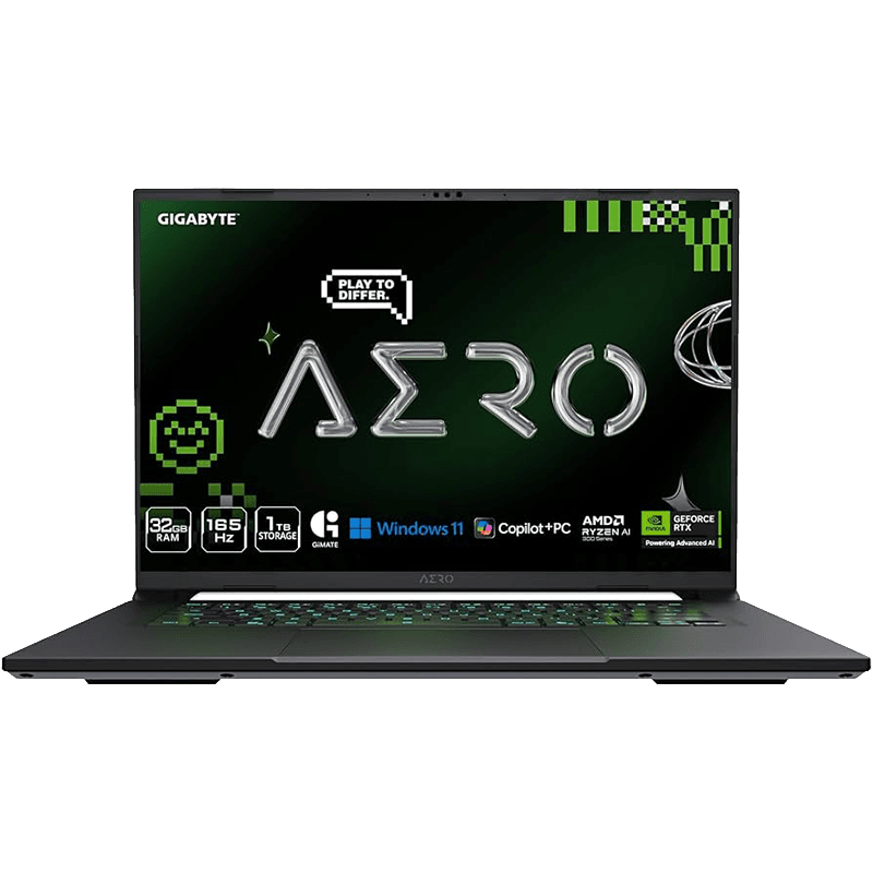 Gigabyte Aero X16 Ryzen AI 7-350/32Gb/1Tb/RTX 5070 - 16´´ - Windows 11 - Ordenador Portatil Gaming