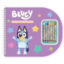 Libreta Pinta con Numeros Bluey