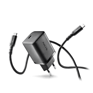 NGS BUD 65W-C Universal Negro Corriente alterna Carga rápida Interior