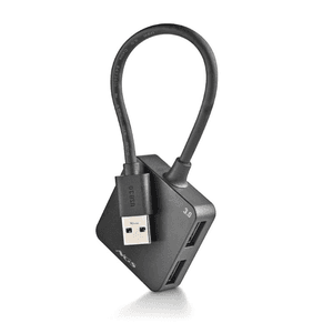 NGS IHUB 3.0 TINY USB 3.2 Gen 1 (3.1 Gen 1) Type-A 5000 Mbit/s Negro
