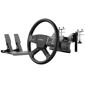 MOZA Racing R5 Bundle Truck Driving Simulator - Volante