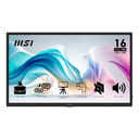 MSI PRO MP165 E6 monitor o TV portátil Monitor portátil Negro 39,6 cm (15.6") LED 1920 x 1080 Pixeles