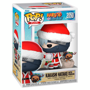 Figura POP Plus Naruto Shippuden Kakashi Hatake with Pakkun Holiday