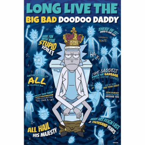 Poster Doodoo Daddy Rick #38 Morty