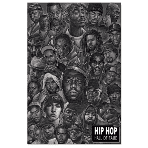 Poster Todas las Estrellas Hip Hop