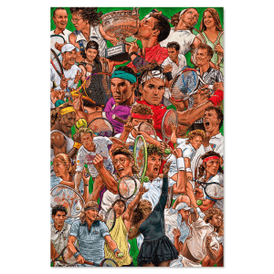 Poster Leyendas del Tenis