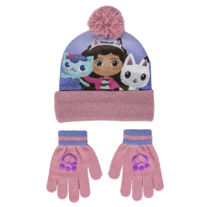 Set gorro y guantes La Casa de MuI±ecas de Gabby