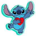 Cojin 3D Stitch Disney