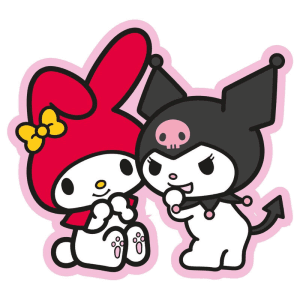 Cojin 3D My Melody #38 Kuromi Hello Kitty