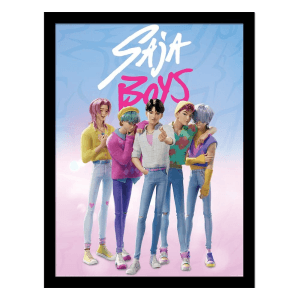 Cuadro Saja Boys KPOP Demon Hunters
