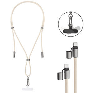 Intenso Handykette als Lade- + Datenkabel USB-C bis 1,65m beige cable USB USB C