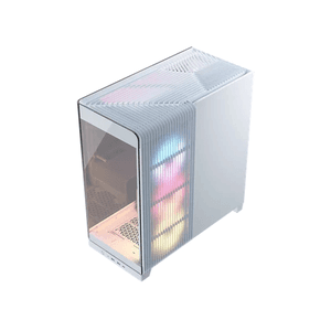 Corsair 4500X LX-R RGB Tempered Glass Mid-Tower, White Midi Tower Blanco