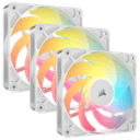 Corsair RS120-R ARGB Carcasa del ordenador Ventilador 12 cm Blanco 3 pieza(s)