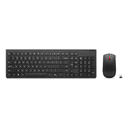 Lenovo 4X31R64484 teclado Ratón incluido Oficina RF inalámbrico Español Negro