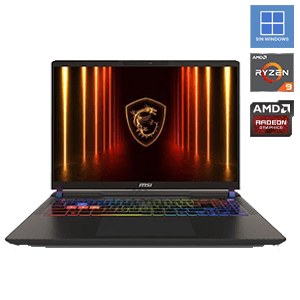 MSI Vector A16HX-054XES AMD R9 - 64GB - 1TB SSD - 16´´ - FreeDOS - Ordenador Portatil GAMING