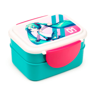 Sandwichera cubiertos Hatsune Miku