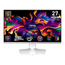 MSI MAG 272QPW QD-OLED X28 pantalla para PC 67,3 cm 265 2560 x 1440 Pixeles Wide Quad HD Blanco