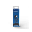 Savio CL-161 dwustronny kabel USB- micro USB, 1m, ktowy, oplot cable USB USB 2.0 USB A Micro-USB A 0,48 Gbit/s Negro