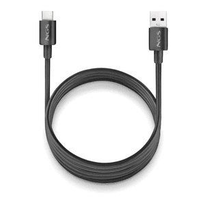 NGS ZYRO-AC cable USB USB 2.0 1 m USB A USB C 0,48 Gbit/s Negro