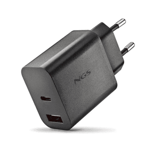 NGS ERA 20W BLACK Universal Negro Corriente alterna Carga rápida Interior
