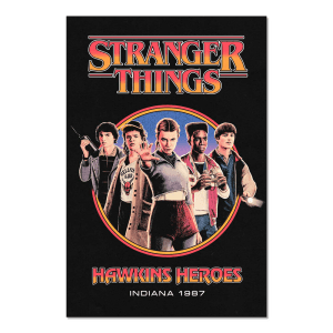 Poster Hawkins Heroes Stranger Things