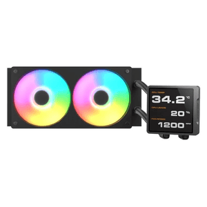 COUGAR CGR-PSDVPRGB-B-240 Procesador Sistema de refrigeración líquida todo en uno 12 cm Negro
