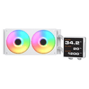 COUGAR CGR-PSDVPRGB-W-240 Procesador Sistema de refrigeración líquida todo en uno 12 cm Blanco