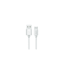 Savio USB cable 3 m USB 2.0 USB A - Micro USB White CL-167 cable USB Micro-USB A Blanco
