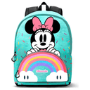 Mochila Rainbow Minnie Disney 41cm