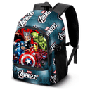 Mochila Fight Los Vengadores Avengers Marvel 41cm