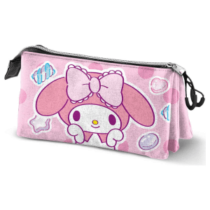 Portatodo Sweets My Melody Hello Kitty triple