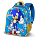 Mochila 3D Star Sonic the Hedgehog 31cm