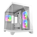 COUGAR CGR-2QA6W-RGB Mini Tower Blanco