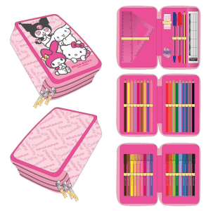 Plumier Hello Kitty and Friends triple