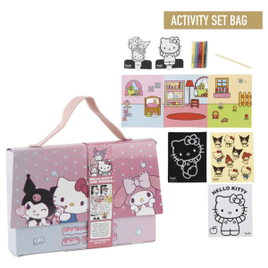 Bolso set coloreable Hello Kitty and Friends
