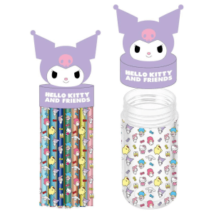 Portatodo bote Kuromi Hello Kitty