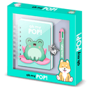 Diario boligrafo Froggy Oh My Pop!